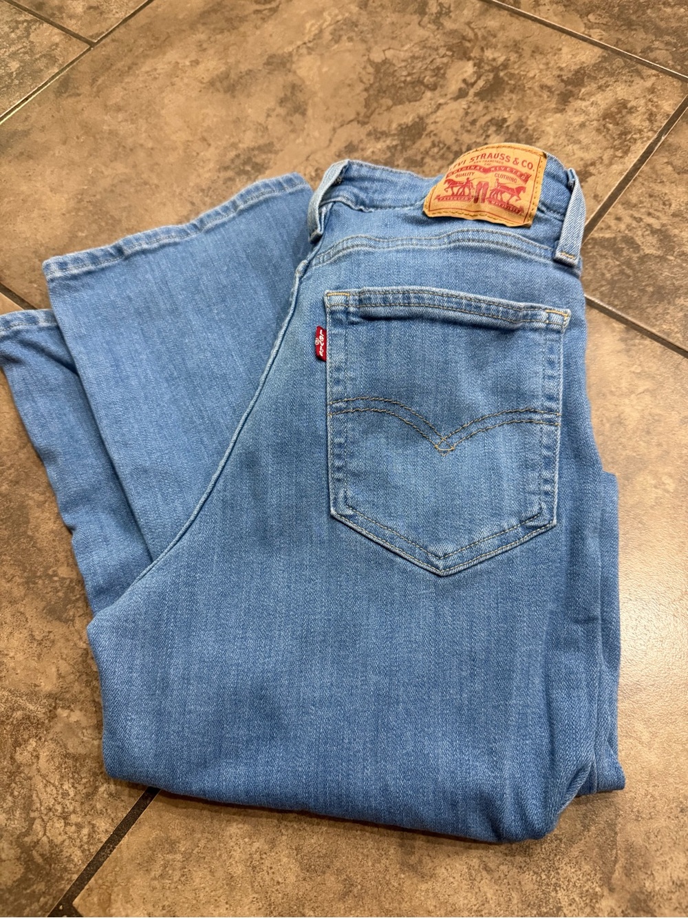 Levi's light blue High Rise Jeans